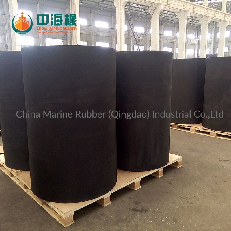 CMR-Y-500 mm x 250 mm (OD X ID) Parafango per pontile Parafango in gomma Paraurti marino Parafango cilindrico in gomma